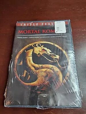 Mortal Kombat Triple Feature DVD NEW Annihilation Legacy Mortal Kombat DVD  • $9.99