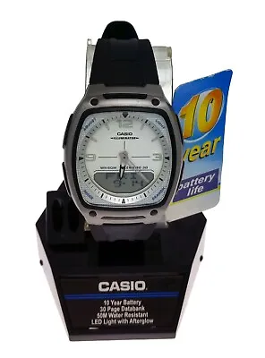 New Casio AW81 7A Men's Ana-Digi Watch World Time 10 Year Battery 30 Data Bank  • £65.54