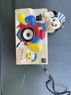 Vintage Disney Micky Mouse Flash Camera By Helm Toy Corp • $12