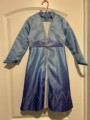 Girls Elsa Frozen Dress Costume Size 3T To 4T • $16