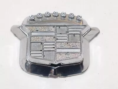 Vintage 1960s Cadillac Trunk Lock Flip Clover Emblem • $29.99
