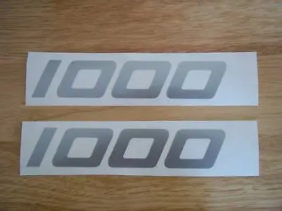 $2.41 • Buy 2x 1000 Decals For Gsxr, SV, R1, ZZR Or Streetfighter In A Choice Of 16 Colours