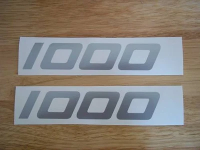 $2.41 • Buy 2x 1000 Decals For Gsxr, SV, R1, ZZR Or Streetfighter In A Choice Of 16 Colours