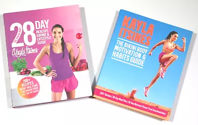 Kayla Itsines 28 DAY HEALTHY EATING LIFESTYLE THE BIKINI BODY MOTIVATION HABITS • $7.95