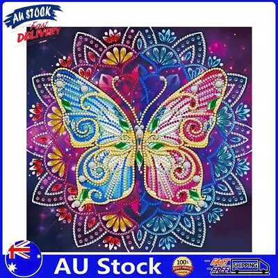 AU 5D DIY Special Shape Luminous Diamond Painting Kit Craft (Butterfly LZYG14) • $10.99