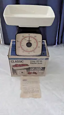 Vintage Classic Salter Kitchen Scales In Original Box 1970s • $30