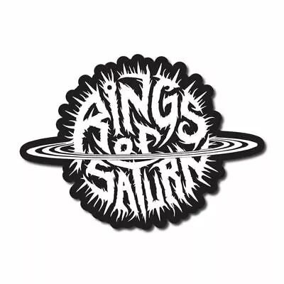 Rings Of Saturn Sticker / Decal - Death Metal Band Music Car Laptop CD Album • $10.50