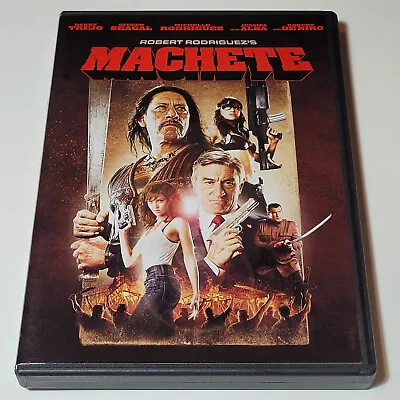 Machete (DVD 2010) Danny Trejo Michelle Rodriguez Jeff Fahey Free 1-Day Shipping • $10.68