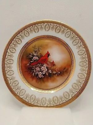 Vintage Patti Canaris Porcelain Plate Limoges Cardinals 1980 Kern 741 Of 5K Made • $9.99