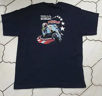 £14.95 • Buy 2008 Rare Nos Vintage Retro Motogp T Shirt Ben Spies Factory Rizla Suzuki M L Xl