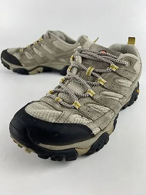 Merrell Moab 2 Ventilator J06020 Womens Size 7.5 Trail Hiking Shoes Taupe • $17.50