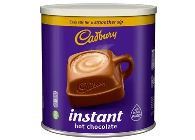 Cadburys Instant Hot Chocolate Drinking Chocolate Powder Just Add Hot Water 2kg • £22.98