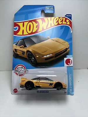$5.99 • Buy Hot Wheels '90 Acura NSX Yellow #144 - 2022 HW J-Imports