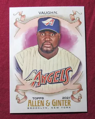 2021 Topps Allen And Ginter #332 Mo Vaughn SP Anaheim Angels • $0.99