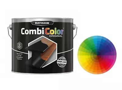 Rust-Oleum CombiColor Multi-Surface Paint 2.5L Matt Gloss & Satin RAL Colours • £38.49
