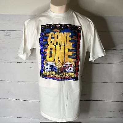 Vtg 1994 Kentucky Wildcats Vs University Of Louisville Football T Shirt Sz. XL • $19.99