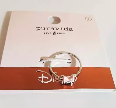 ~PURAVIDA DISNEY~ Minnie Mouse Rainbow & Bow Fashion Jewelry Ring Size 7 • $19.75