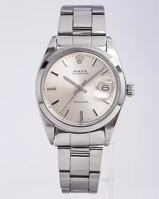 Vintage 1970's Stainless Steel Rolex Oysterdate Ref. 6694 W/7835 Oyster Band • $2695