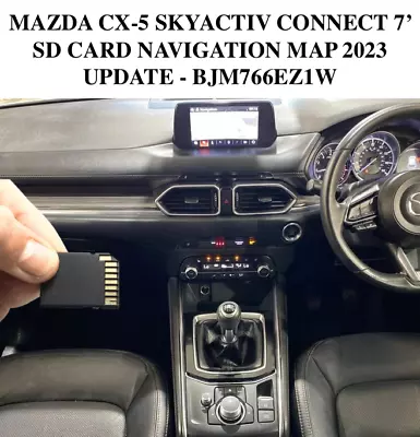 Mazda Cx-5 - 2023 Skyactiv Connect 7 Sd Card Navigation Map Update - Bjm766ez1w • $33.56
