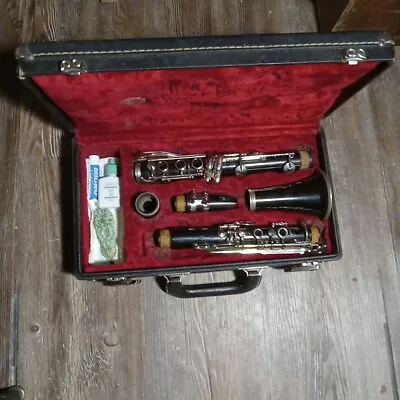 Vintage Vito Reso-Tone Clarinet With Carrying Case Untested • $39.75