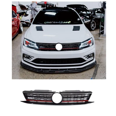 $89.66 • Buy For Vw Jetta Mk6 2015-2018 GLI Front Bumper Center Grill Grille Honeycomb Trim