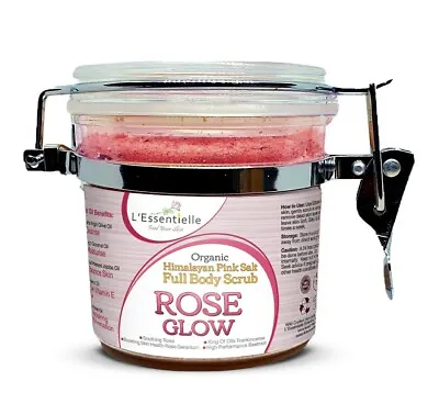 Rose Glow - Himalayan Salt Full Body Scrub • £9.99