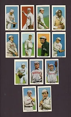 1909-1911 BOSTON RED SOX ~ T206 CCC Complete Team REPRINT Set ~ ALL 13 Cards • $15
