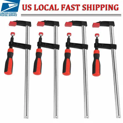 4pcs Heavy Duty Quick Grip F Woodworking Clamp Clip Wood Carpenter Tool Clamp US • $32.99