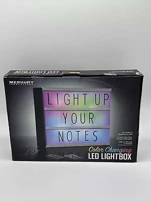 Merkury Innovations Color Changing LED Message Light Box • $16.99