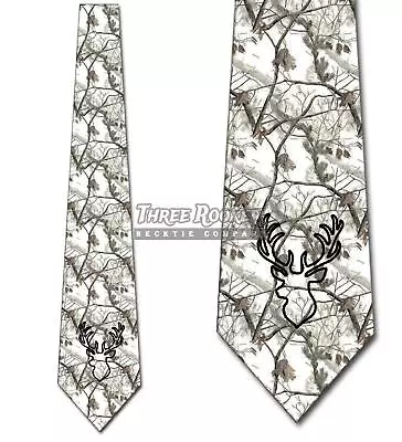 Camo Ties Mens Camouflage Animal Necktie • $18.75