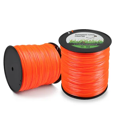 Commercial Square String Trimmer Line .095 .105 .130 In Spool Fit Echo Stihl • $34.19