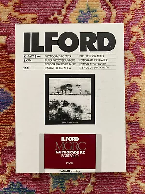 Ilford Multigrade RC Portfolio 5x7 In Photo Paper 100 Sheets • £45