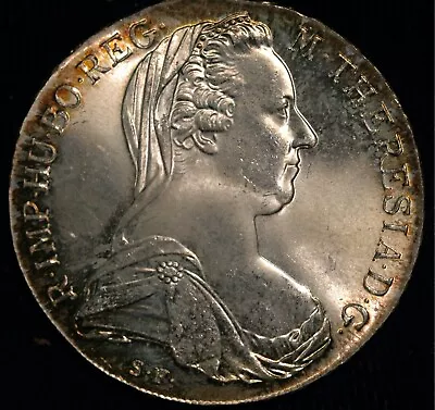 Austria Maria Theresa Thaler 1780 28g .833 Silver KM#T1 (T110) • £24.99