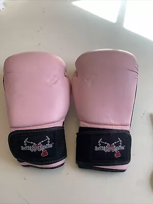 Century Pink I Love Kick Boxing Adult 12 Oz Boxing Gloves Adult Self Defense • $19.57