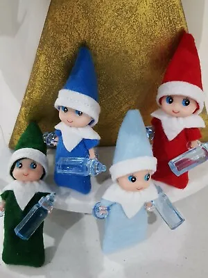 ELF Baby Christmas Shelf Elf DOLL TOY +FREE Bottle +DUMMY-BIRTH CERT- PROP GIFT • $9.95