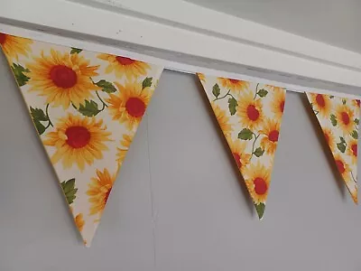 Sunflower Fabric Bunting • £13.50