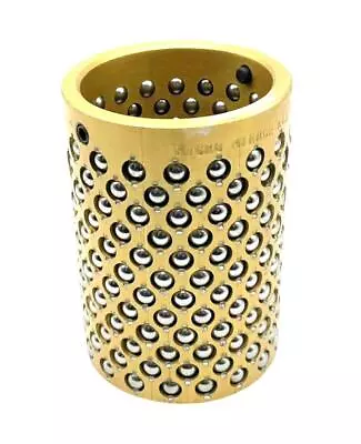 Micro Mirror A13-1614 Brass Precision Ball Bearing Retainer Cage 3-1/2  L 2  ID • $32.99