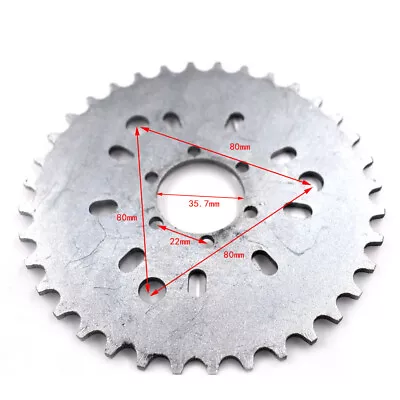 36 Tooth Sprocket For 2 Stroke 415 Chain 49cc 50cc 60cc 80cc Motorized Bicycle • $12.99