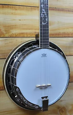 New Ibanez B300 5 String Closed Back Banjo Natural • $549.99