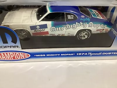 1/18 Mopar “Miss Mighty Mopar” 1974 Plymouth Duster • $169.99