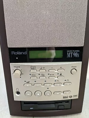 ROLAND MT-90S Music Player With Power Adapter And Sample Floppy Disk (TESTED) • $120