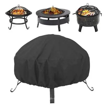 Fire Pit 49  Protective Cover Lightweight Waterproof Outdoor BBQ Grill A8 • $16.99