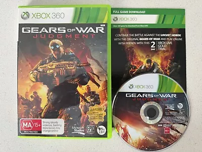 Gears Of War Judgement - Xbox 360 PAL - DLC + XBOX Live Gold - Free Shipping! • $14.50