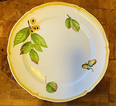 Vintage Villeroy & Boch Parkland 12 3/8  Chop Buffet Plate Never Used With Tags • $44.99