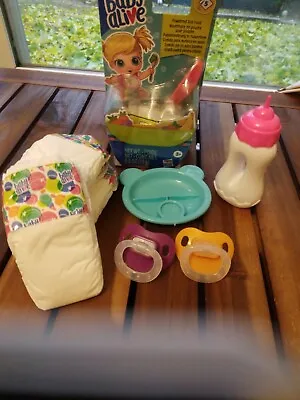 Baby Alive Refill Pack Supplies  Paci Food  Diapers Bottle  No Doll Included • $10.75
