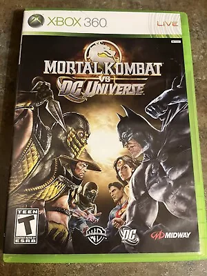 Mortal Kombat Vs. DC Universe (Xbox 360 2008) • $2.99