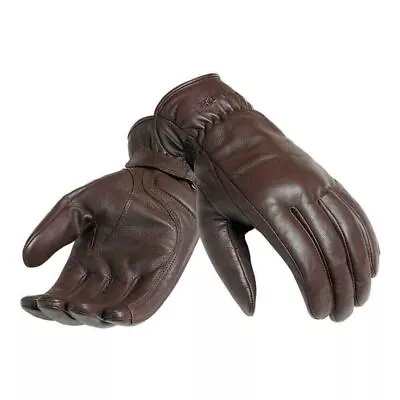 Genuine Triumph Vance Black Leather Motorcycle Gloves MGVS2204-001 • $49.78