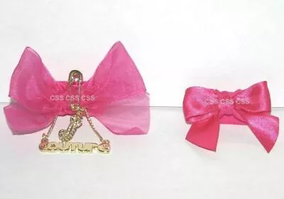 Viva La Juicy Couture Pink Bow Charm Bauble Trinket Decoration For Vanity Bottle • $20.99