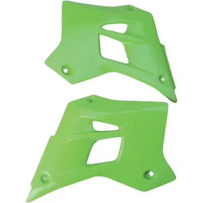 UFO Radiator Shrouds 05-12 KX Green For Kawasaki KDX200 1995-2008 KA02787026 • $57.77