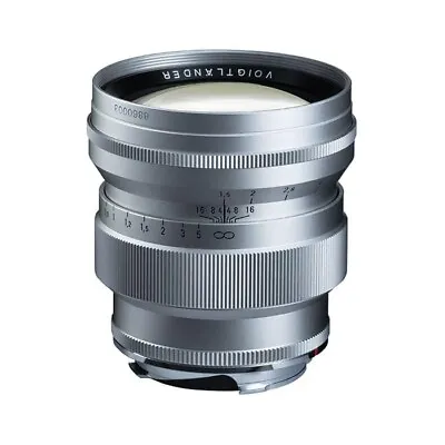 【New】Voigtlander NOKTON Vintage Line 75mm F1.5 Aspherical VM Lens -Silver • $901.09